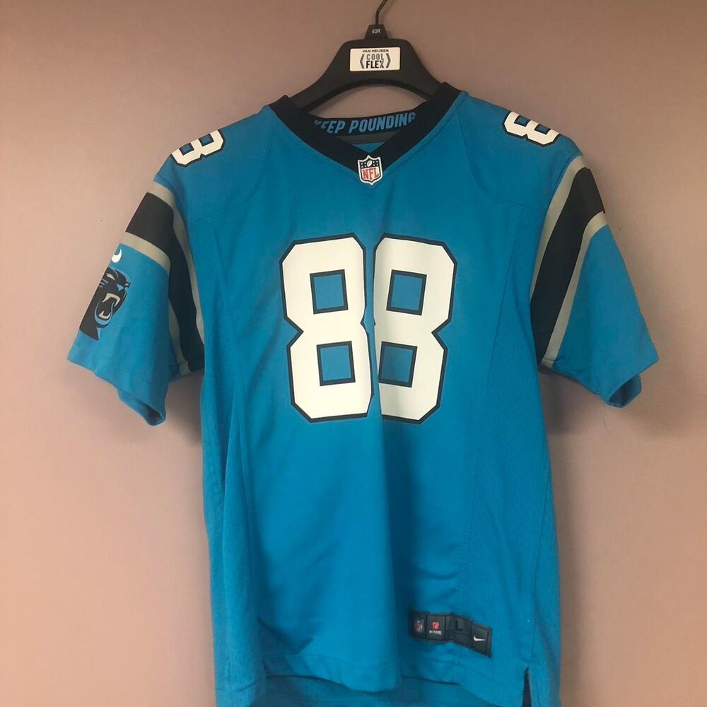NFL Carolina Panthers Greg Olsen Jersey Youth Large